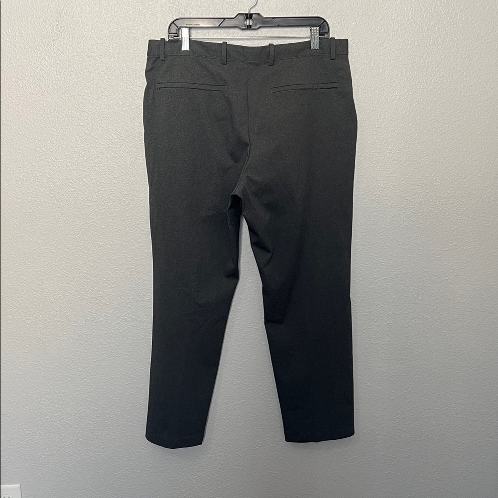 Uniqlo Flat Front Drawstring Pant Gray Size XL - Picture 3 of 7
